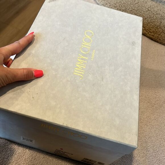 Jimmy Choo • Lance silver jelly sandals - Picture 10 of 10